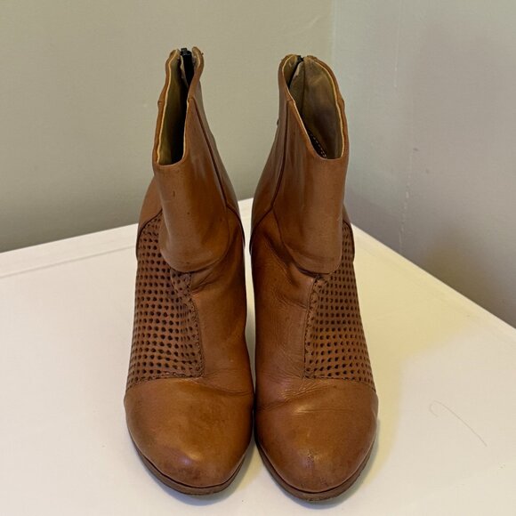 Rag & Bone Brown Leather Ankle Boot -  Size 8.5 - Picture 2 of 3